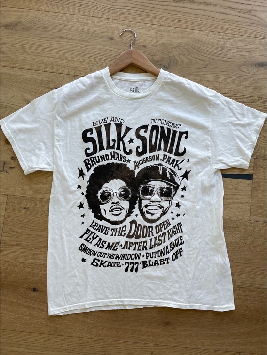 Silk Sonic Other - Silk Sonic Bruno Mars Anderson .Paak Deadstock Graphic Tee Various Sizes
